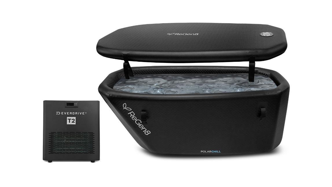 Regen8 PolarChill Cold Plunge Ice Bath with T2 Chiller Unit