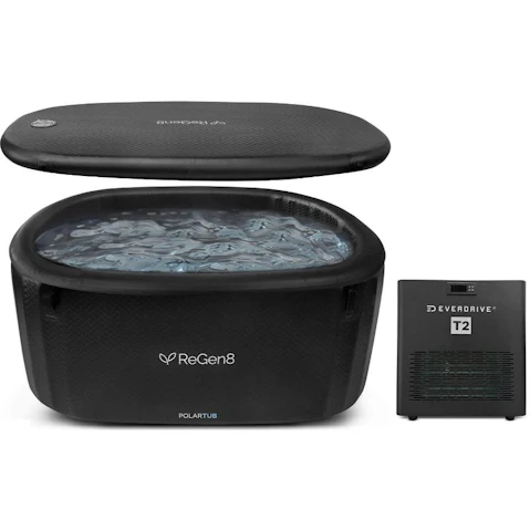 Regen8 PolarTub Cold Plunge Ice Bath with T2 Chiller Unit