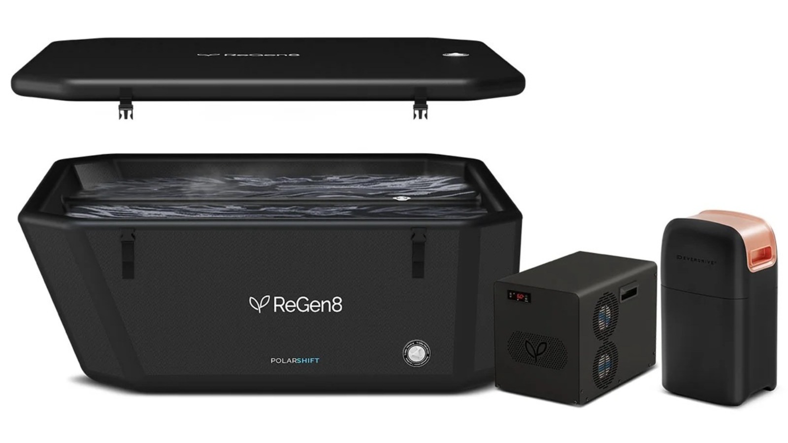 ReGen8 1060L PolarShift 4 Dual Zone Hot/Cold Bath with T2S Chiller and Heater Unit