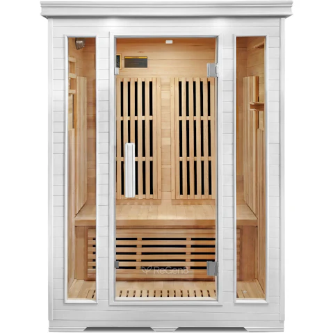 ReGen8 2-Person 2040W Infrared Sauna - White