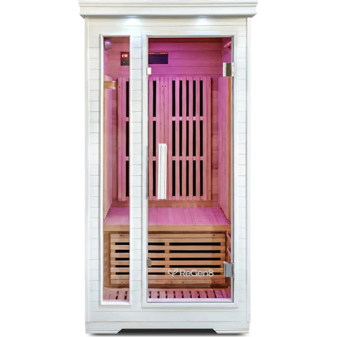 ReGen8 1410W Solo Infrared Sauna - White