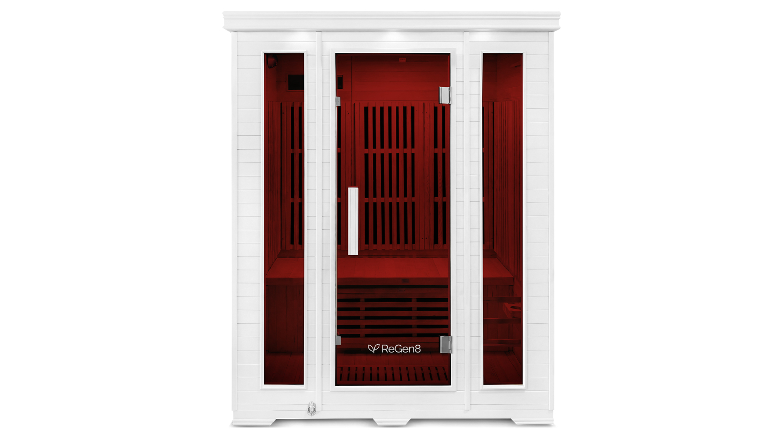 ReGen8 3 Person 2520W Infrared Sauna - White