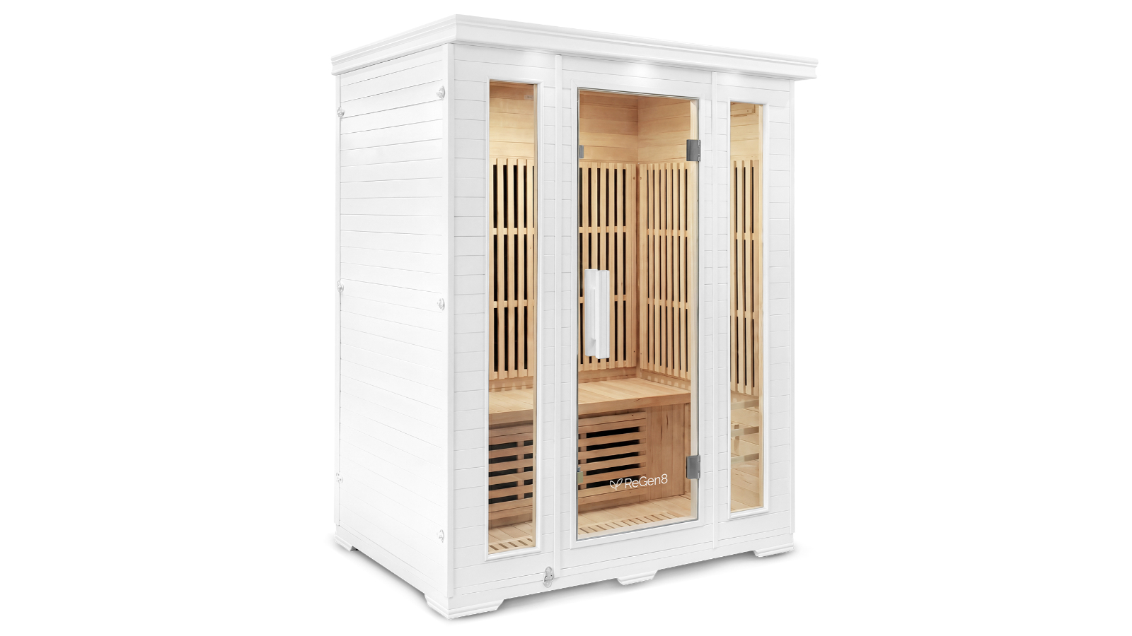 ReGen8 3 Person 2520W Infrared Sauna - White