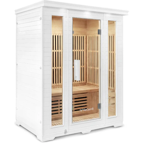 ReGen8 3 Person 2520W Infrared Sauna - White