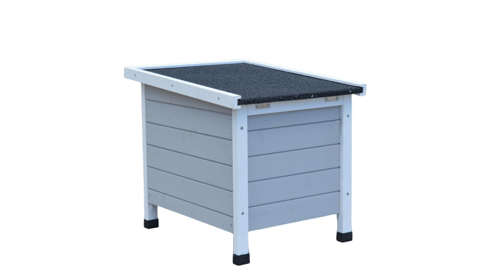 YES4PETS Small Pet Coop Hutch Ferret Cage/Nesting Box - Grey