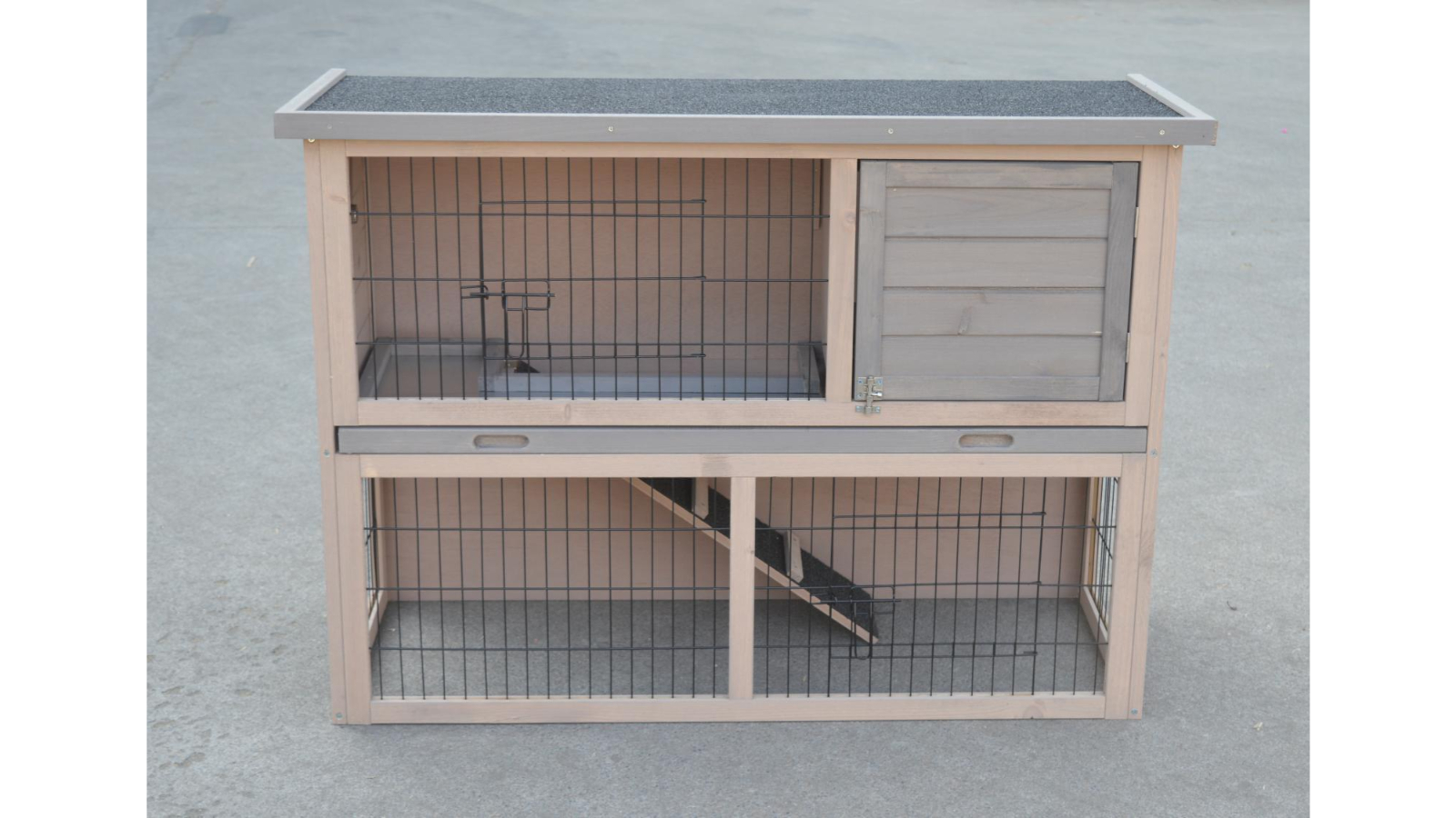 YES4PETS Double Storey Rabbit Hutch/Ferret cage with Pull-out Tray