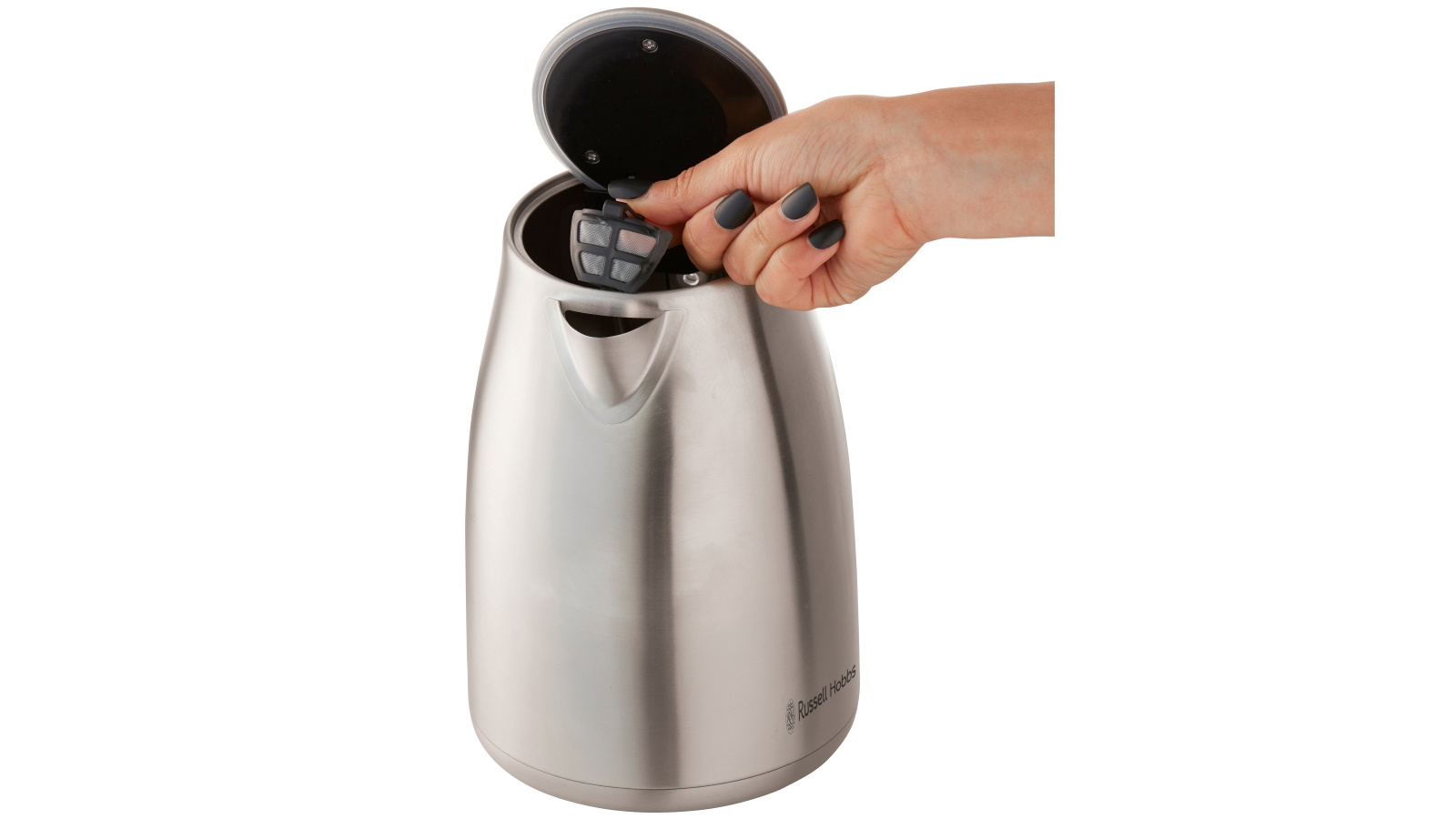 Russell Hobbs Carlton Kettle Brushed Stainless Steel Harvey Norman