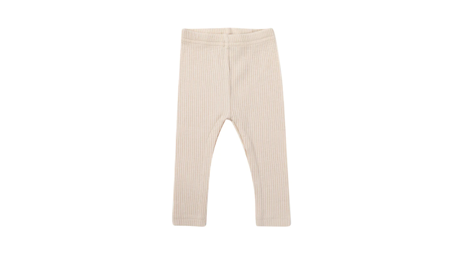 Ponchik Buttermilk Cotton Ribbed Leggings