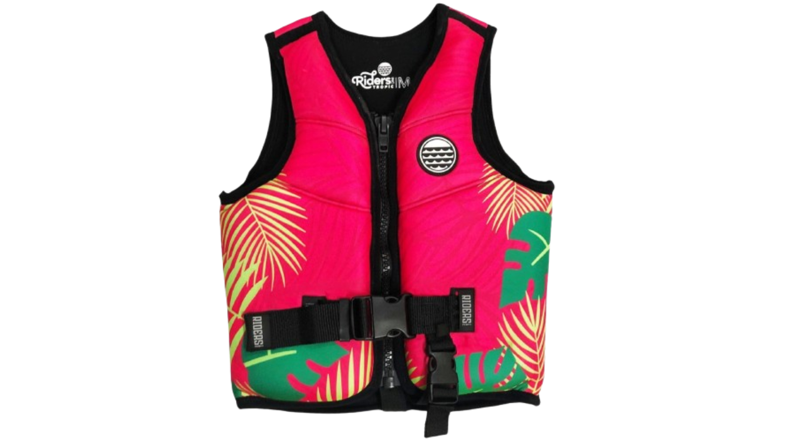 Riders Inc Tropic Pink Girls Neoprene Buoyancy Flotation Life Jacket