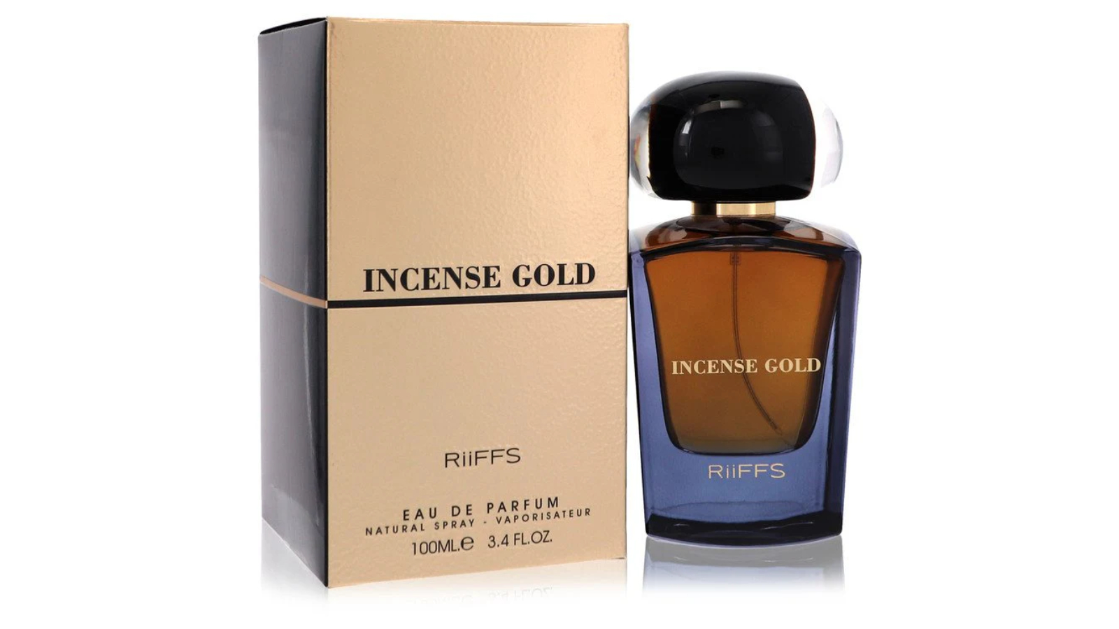 Riiffs Unisex Incense Gold Eau De Parfum Spray 100ml Harvey Norman