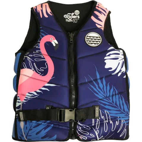 Riders Inc Palm Purple Ladies PWC Life Vest Jacket