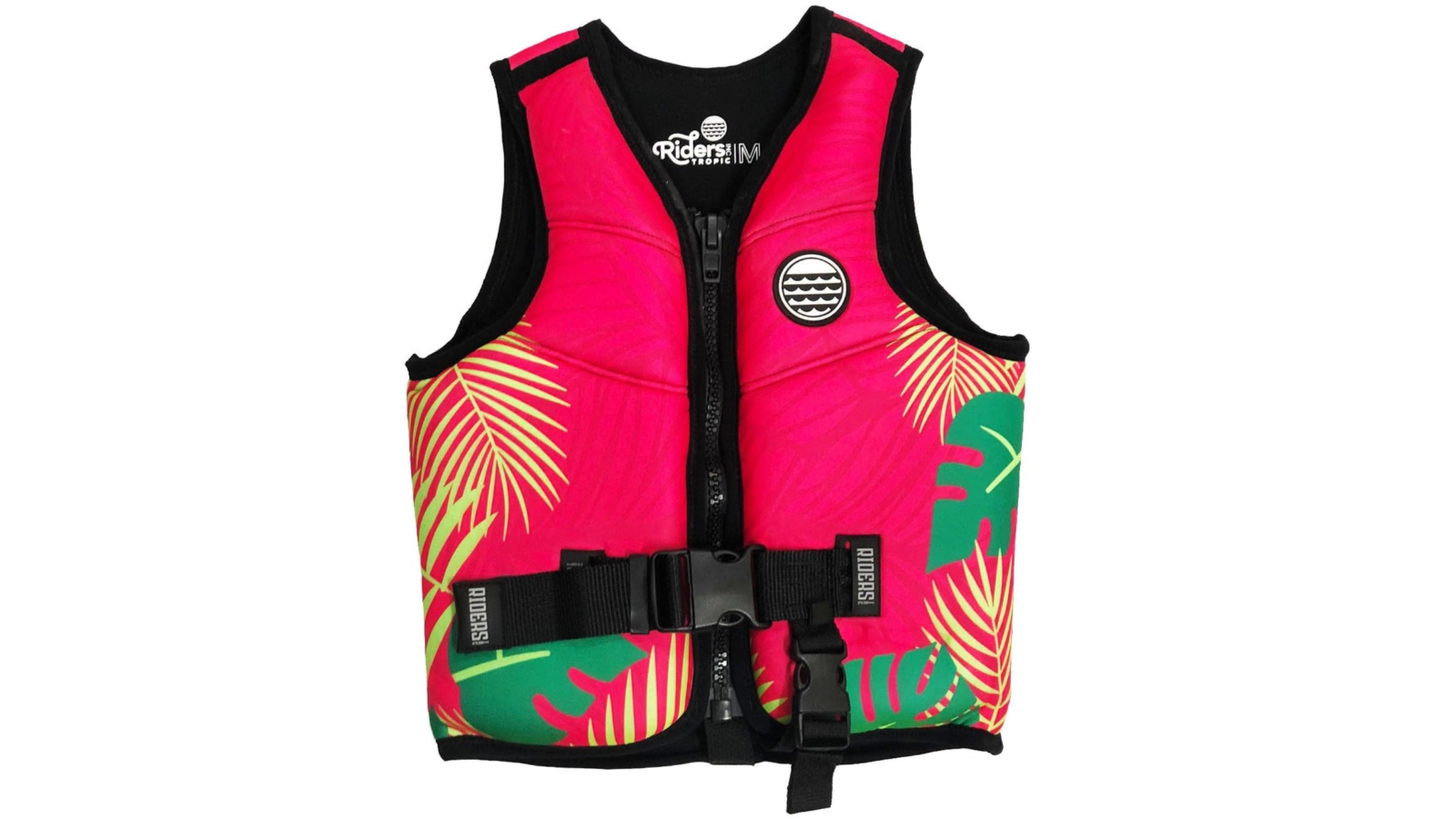 Riders Inc X-Small Girls Tropic Neoprene Life Jacket - Pink