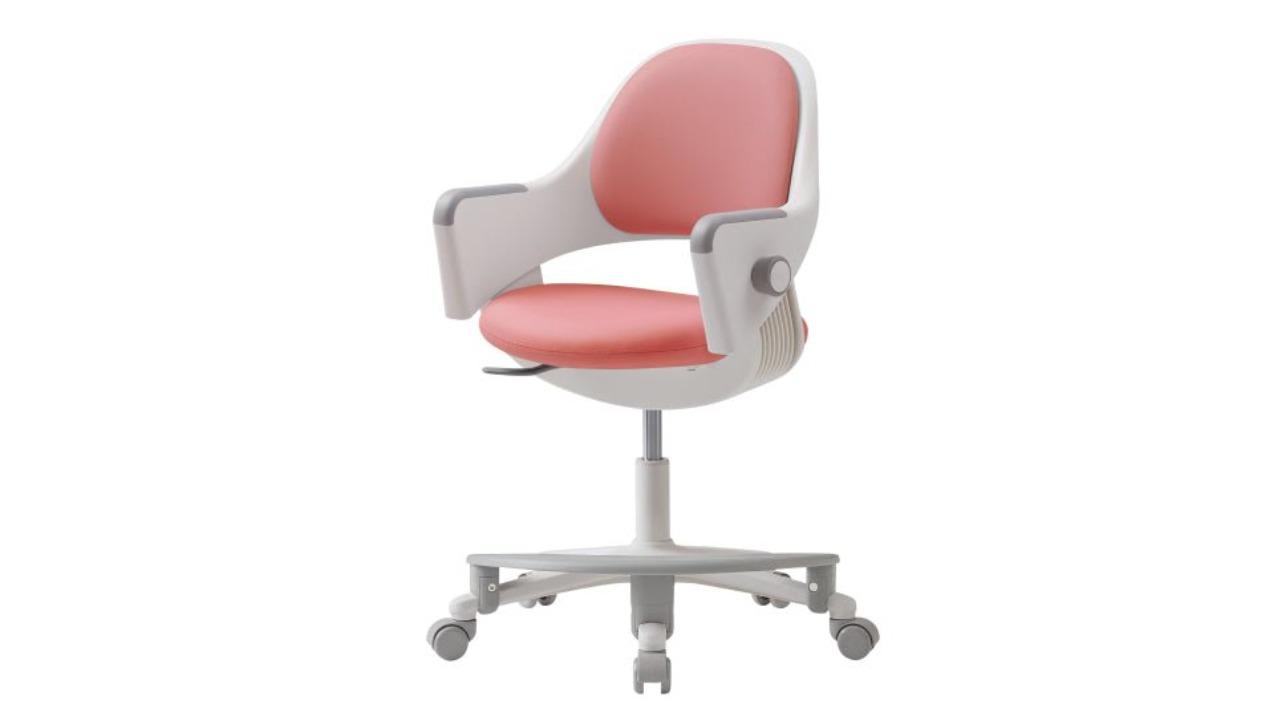 Sidiz Australia Ringo Ergonomic Kids Chair with Footrest - Rosie Pink 