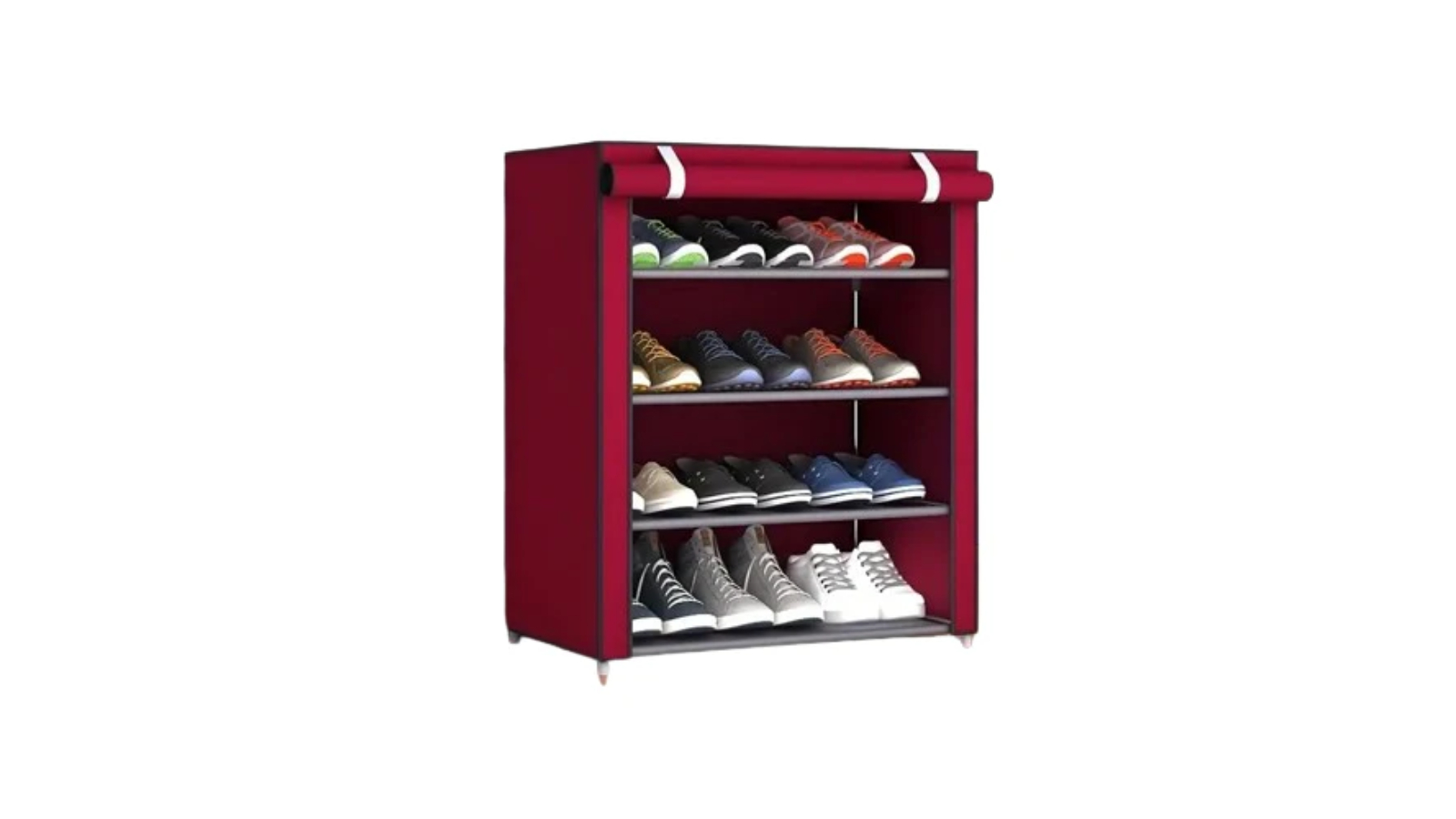 NNETM Dustproof Shoe Rack Cabinet 