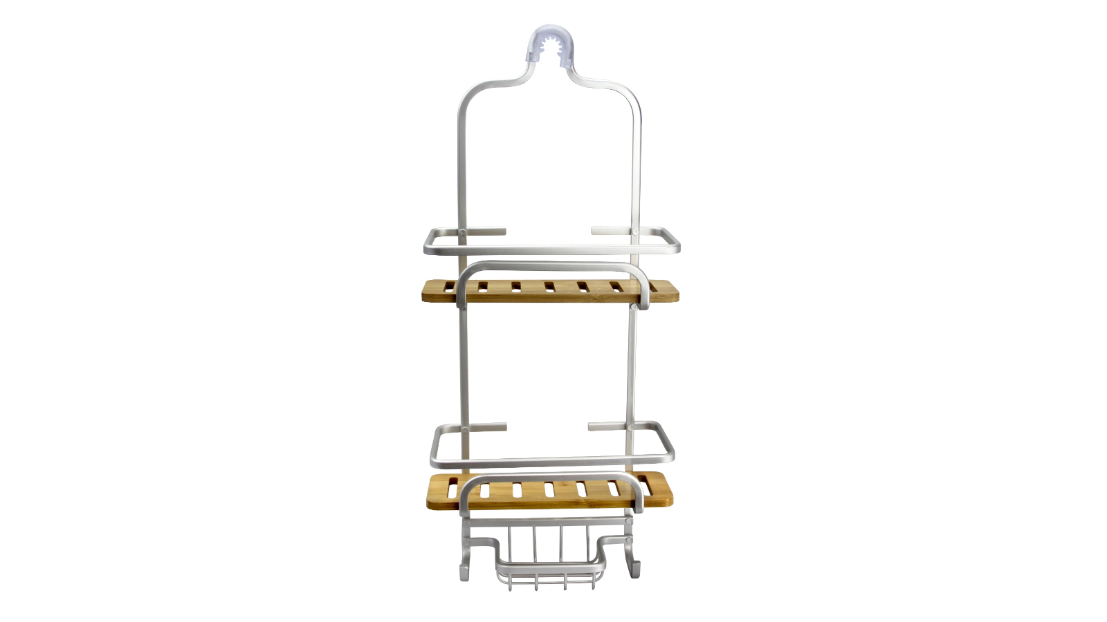 Butlers Cove Aluminium and Bamboo Caddy Harvey Norman