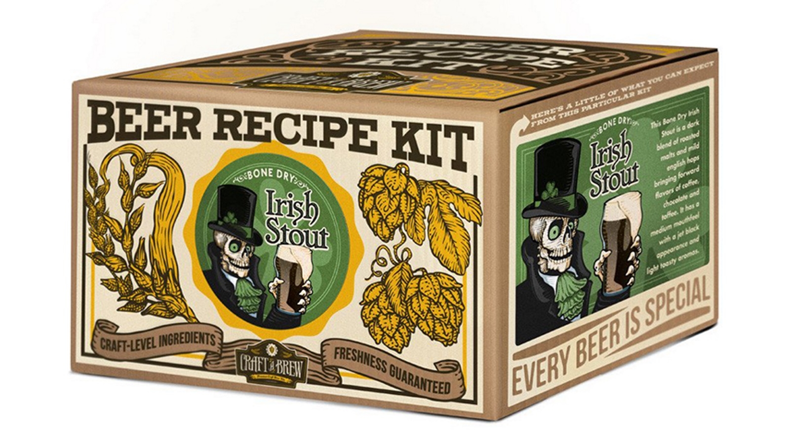 Craft A Brew Bone Dry Irish Stout Refill Kit