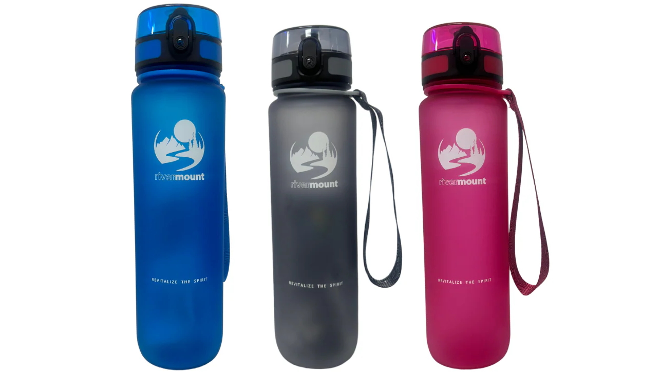 Fitness Hero 1L Smart Hydration Drinks Bottle