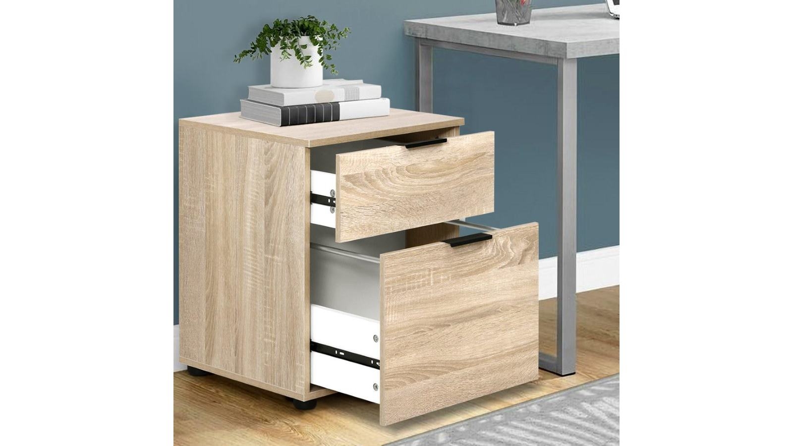 Hanna Goods 2 Drawer Filing Cabinet Wood Harvey Norman
