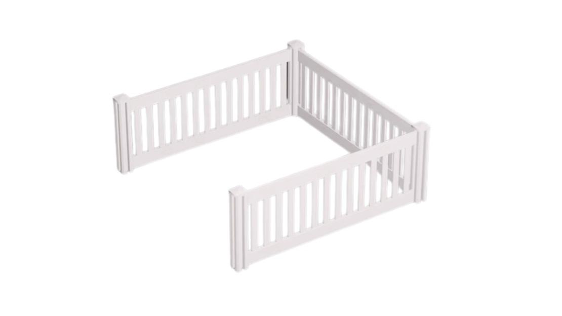 Rooster Farms 1.15m PVC Dog Playpen Extension