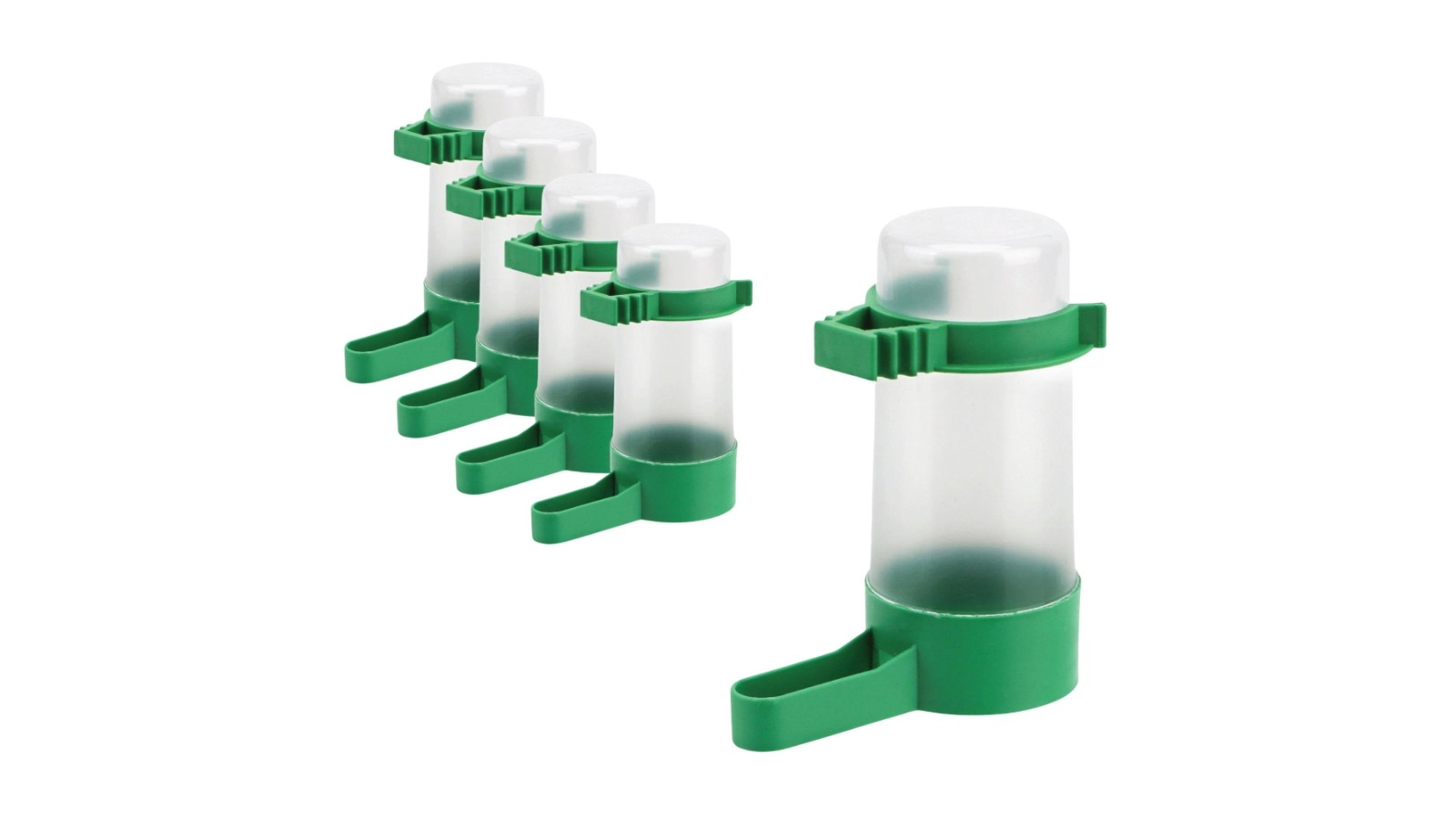 Rooster Farms 5 Piece Bird Cage Water Dispenser Drinker
