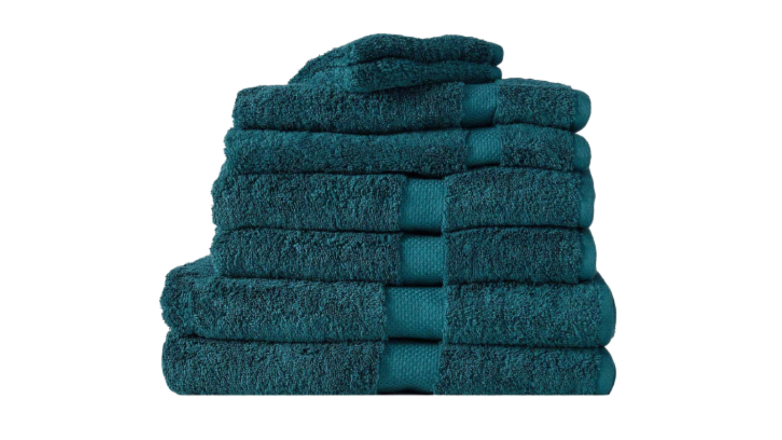 Canningvale Royal Splendour Bath Towel 8 Piece Set - Teal