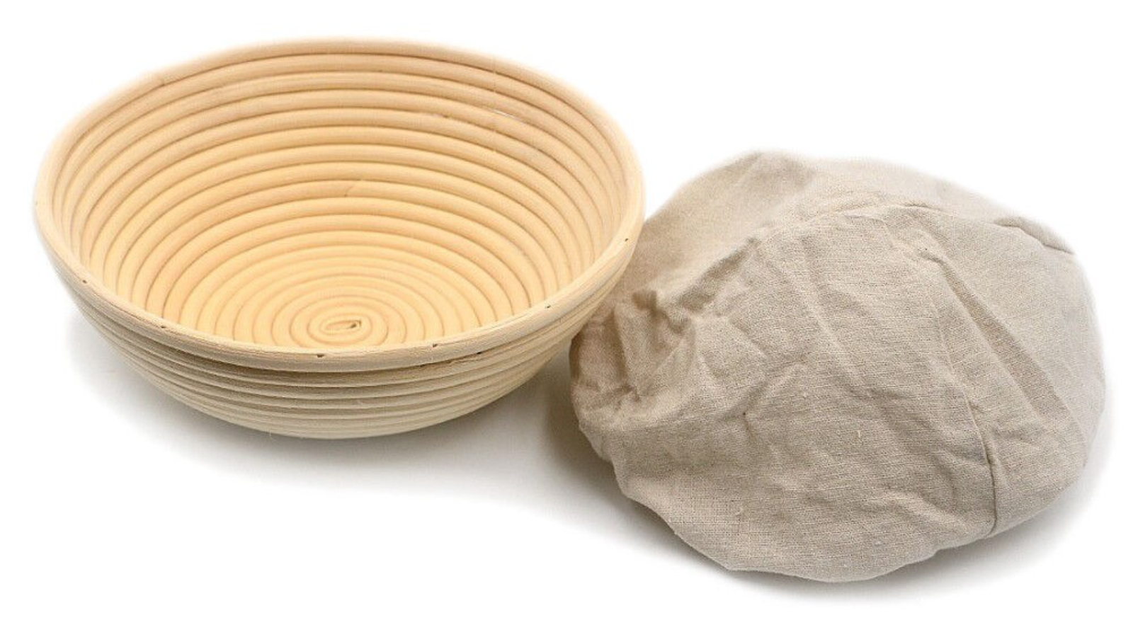 Brunswick Bakers Round Bread Banneton with Lining
