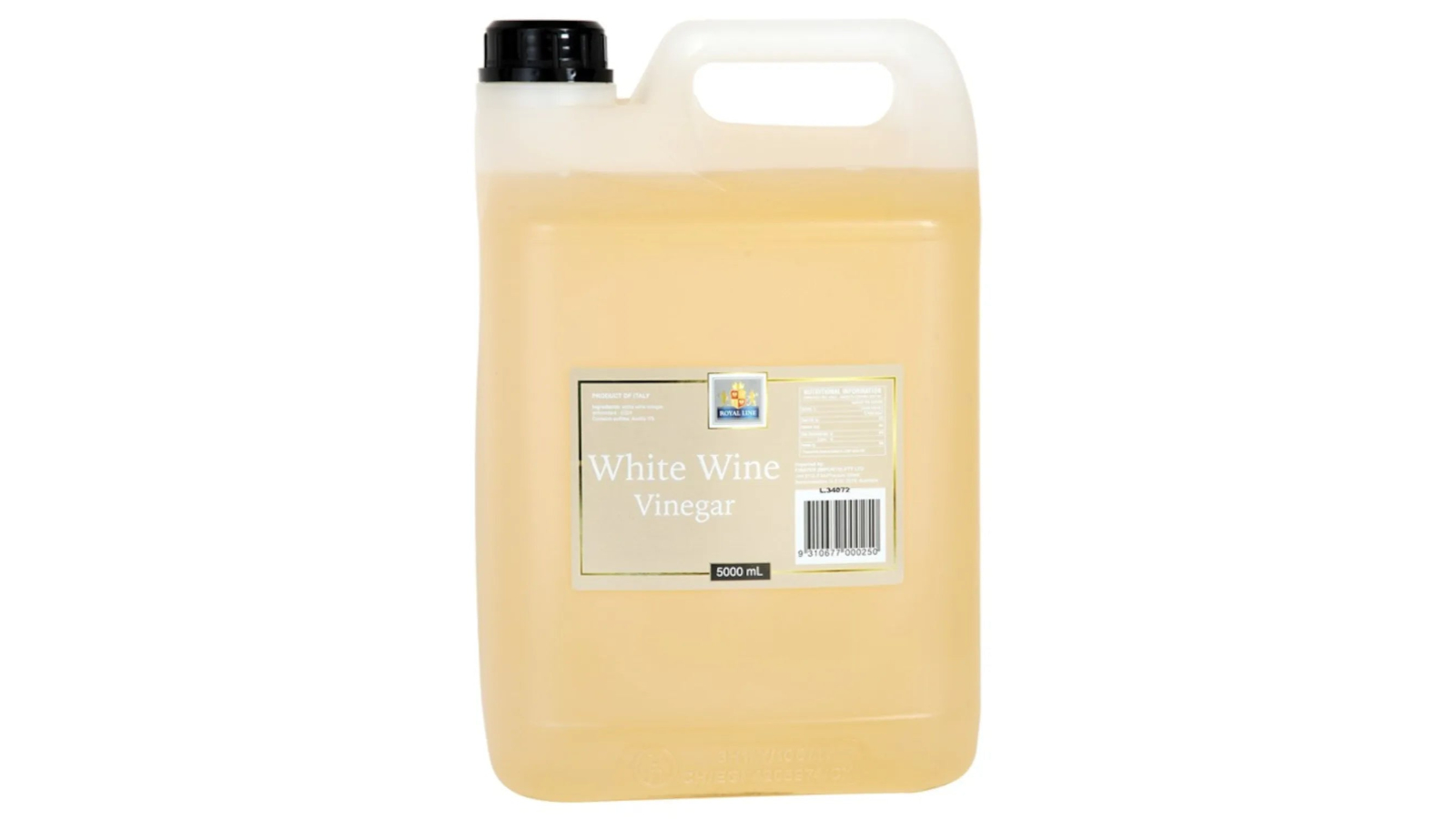 Royal Line Italian White Wine Vinegar - 5 Litre