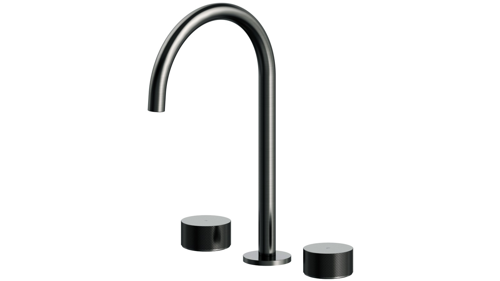 Arcisan Vierra 32cm Basin Set with Extended Height Spout - Gunmetal
