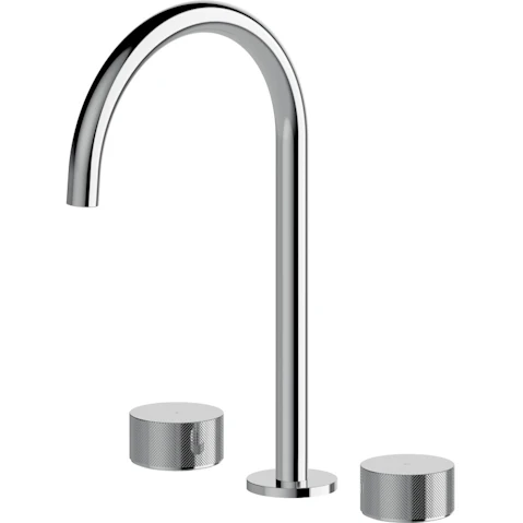 Arcisan Vierra 32cm Basin Set with Extended Height Spout - Chrome