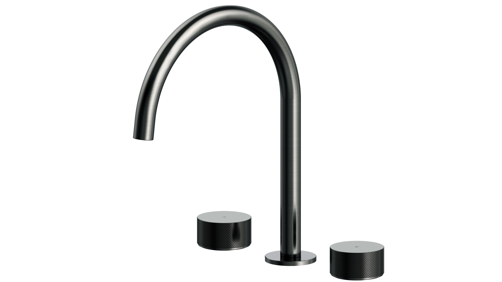 Arcisan Vierra Kitchen Set with Swivel Spout - Gunmetal PVD
