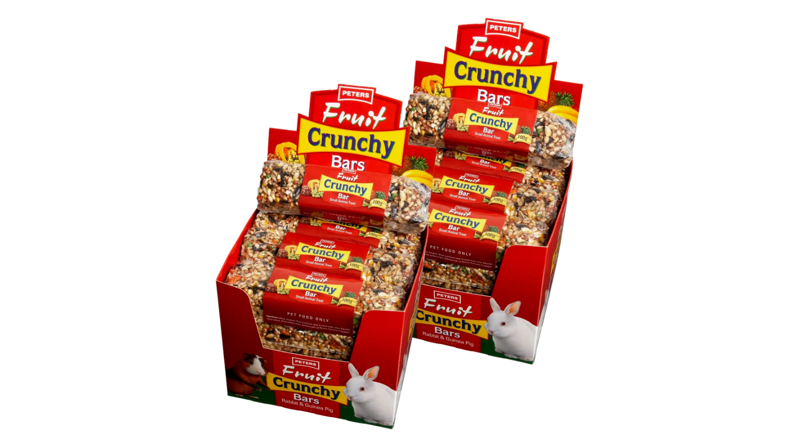 Peters 24 Piece Fruit Crunchy Bar - 100g