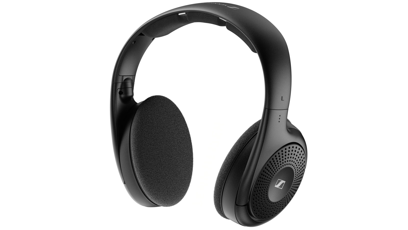 Sennheiser RS 120 W On Ear Wireless Headphones Black Harvey Norman