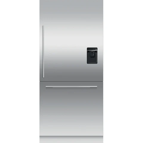 Fisher & Paykel 91cm Series 7 Integrated Refrigerator Freezer Ice & Water - Stainless Steel