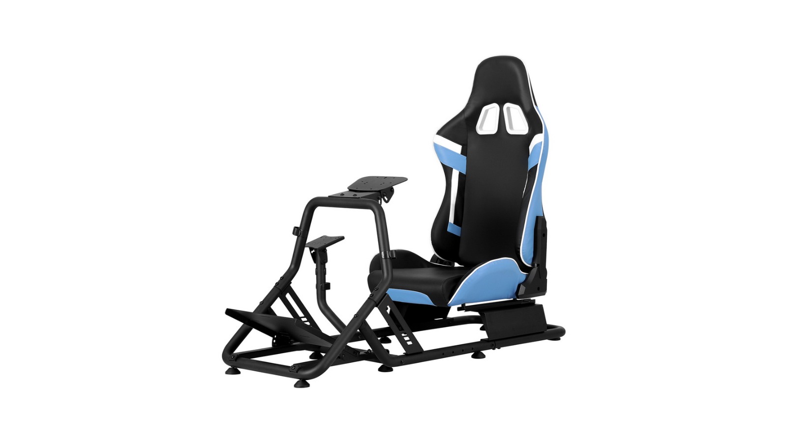 Artiss Racing Simulator Steering Wheel Gaming Chair - Blue