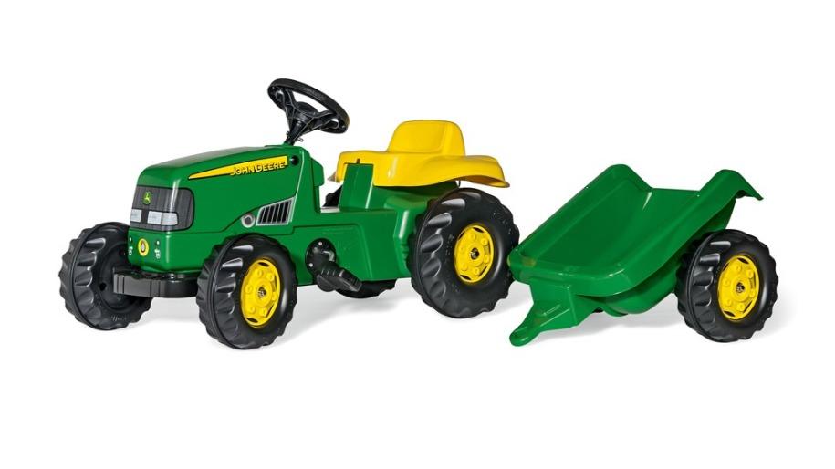 John Deere 3708 Tomy Classic Ride On Tractor with Trailer