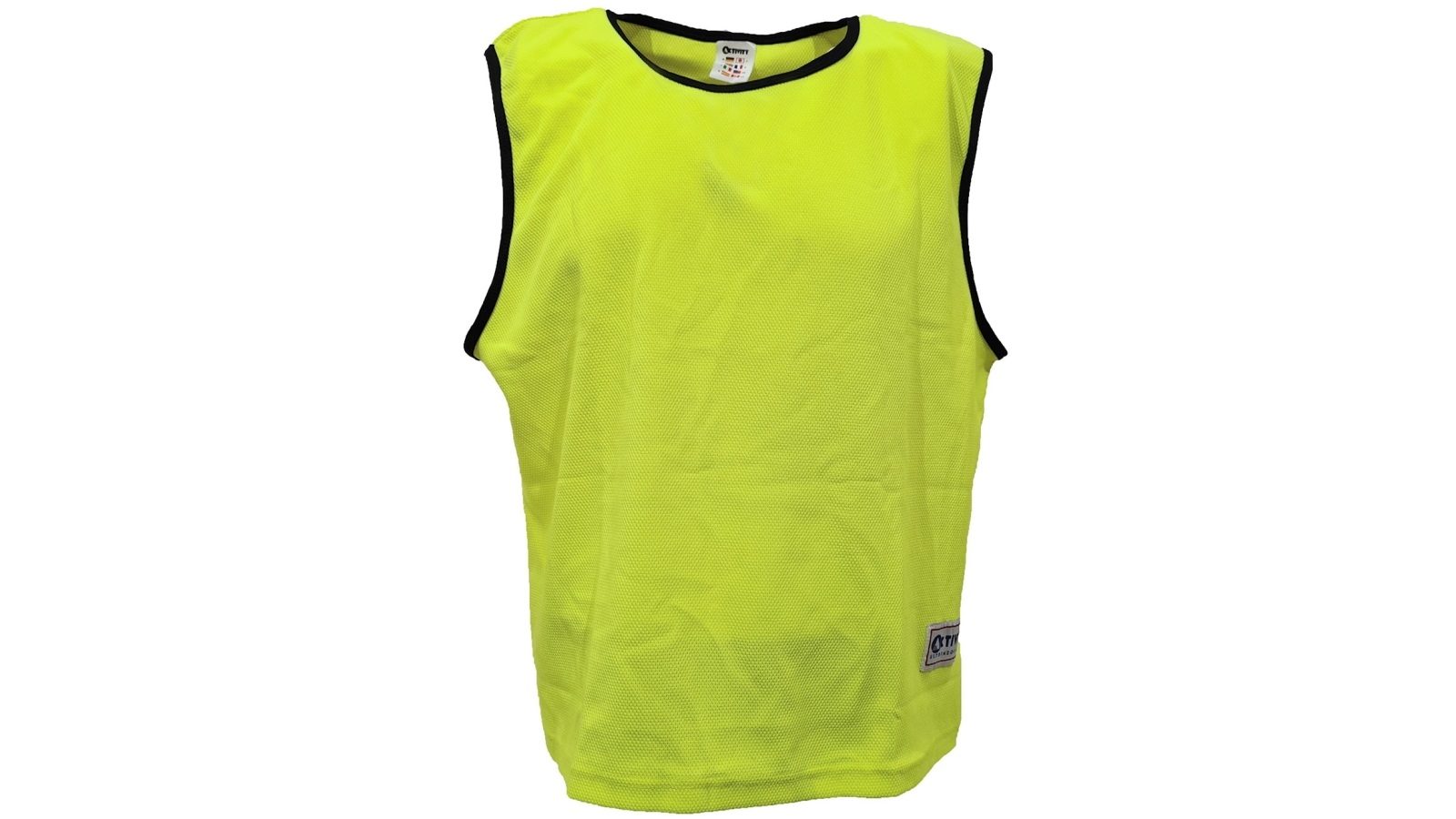 Morgan Sports Junior Training Singlet - Fluro Yellow