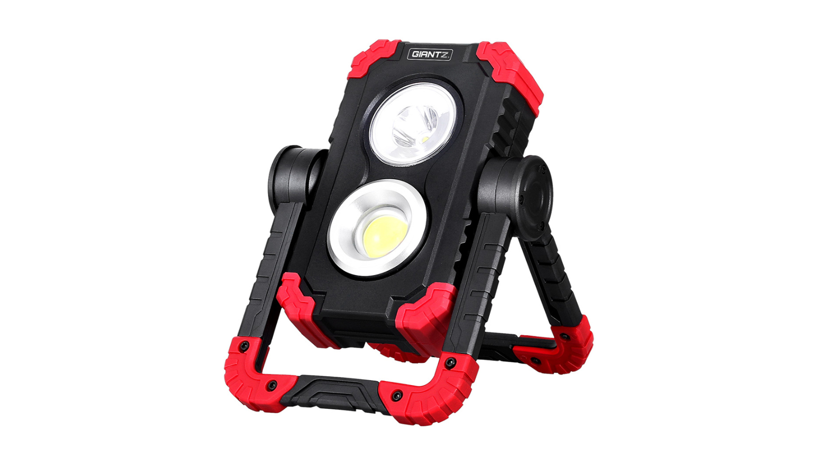 Giantz Rechargeable USB Work Light Torch - Red