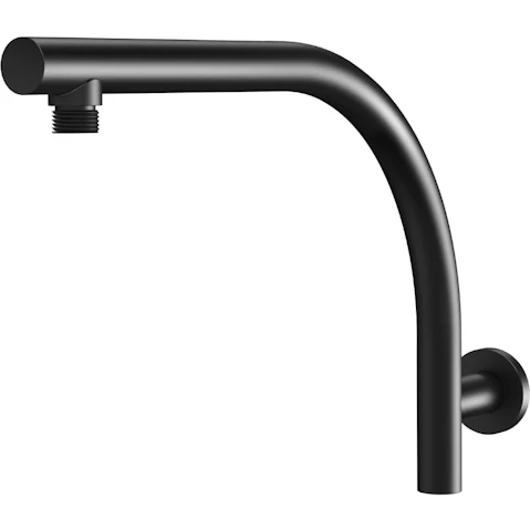 Phoenix Rush Shower Arm Only - Matte Black