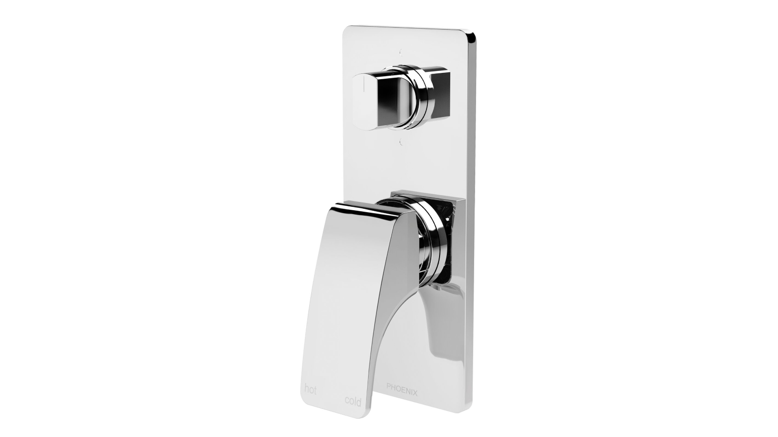 Phoenix Rush Shower/Bath Diverter Mixer - Chrome