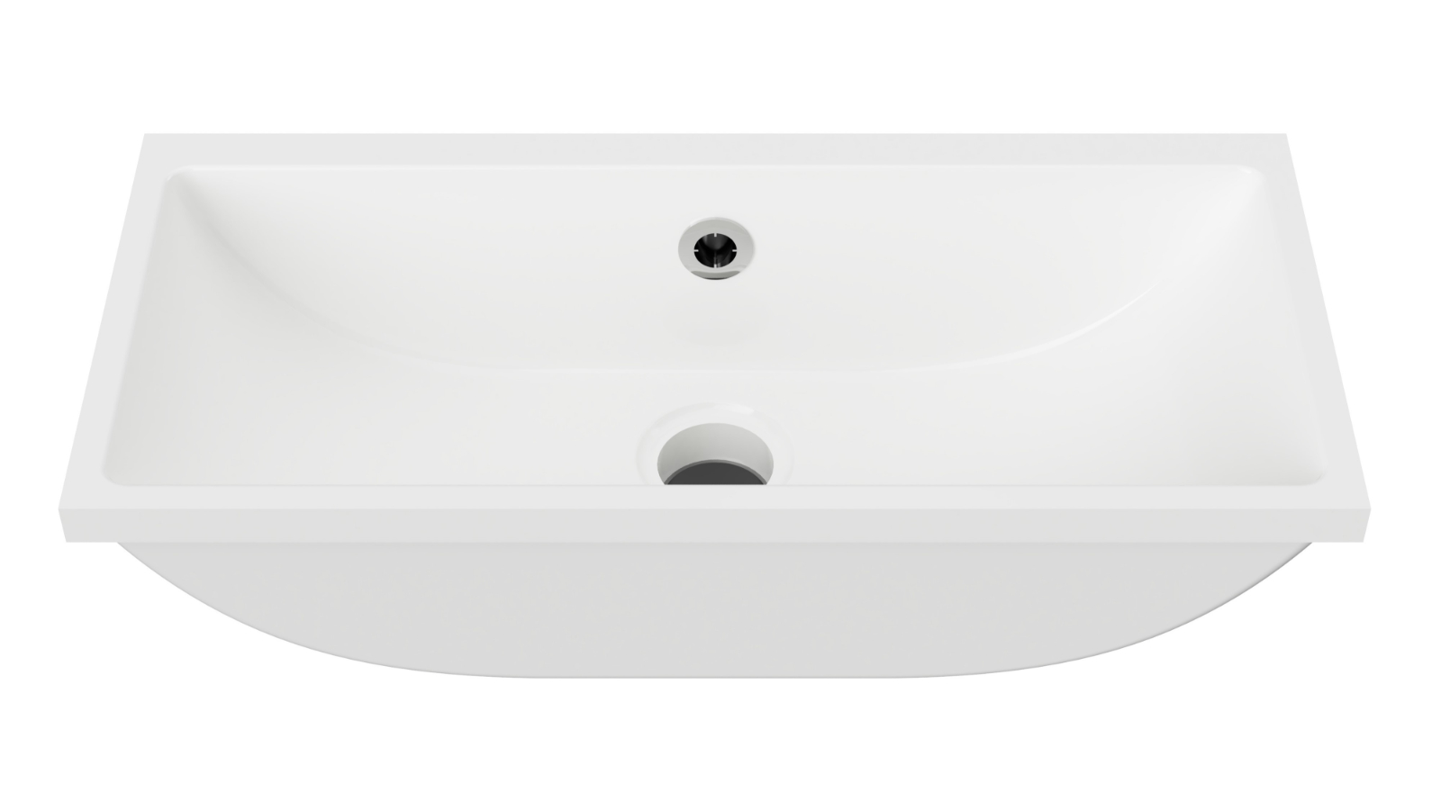 Timberline Ruby 530mm Under Counter Basin - Gloss White