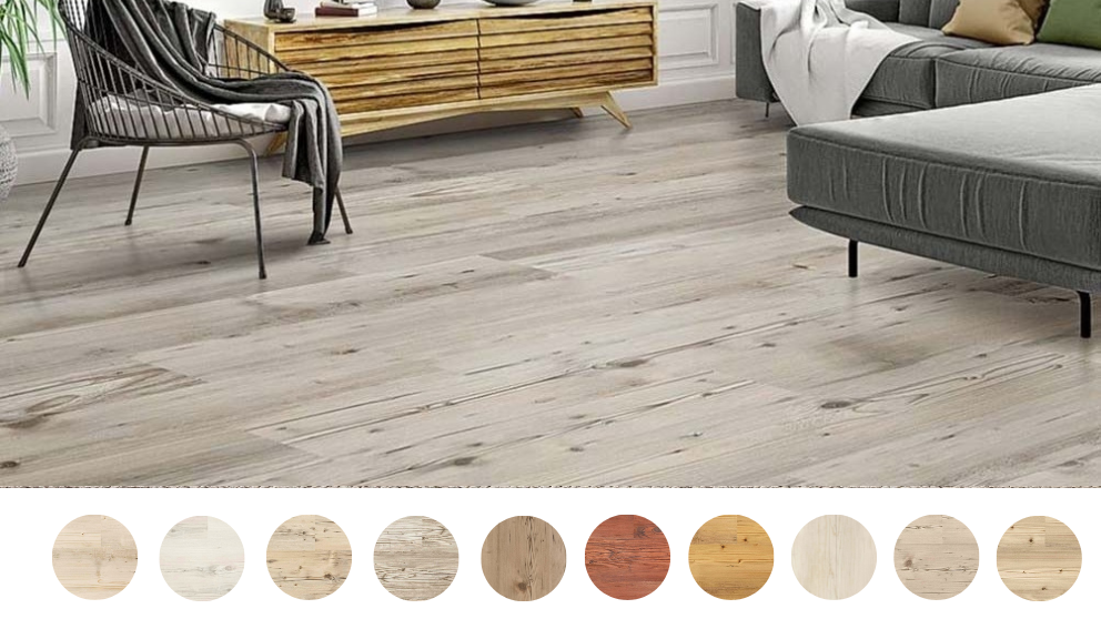 Isocore Pine Collection Hybrid Flooring | Harvey Norman