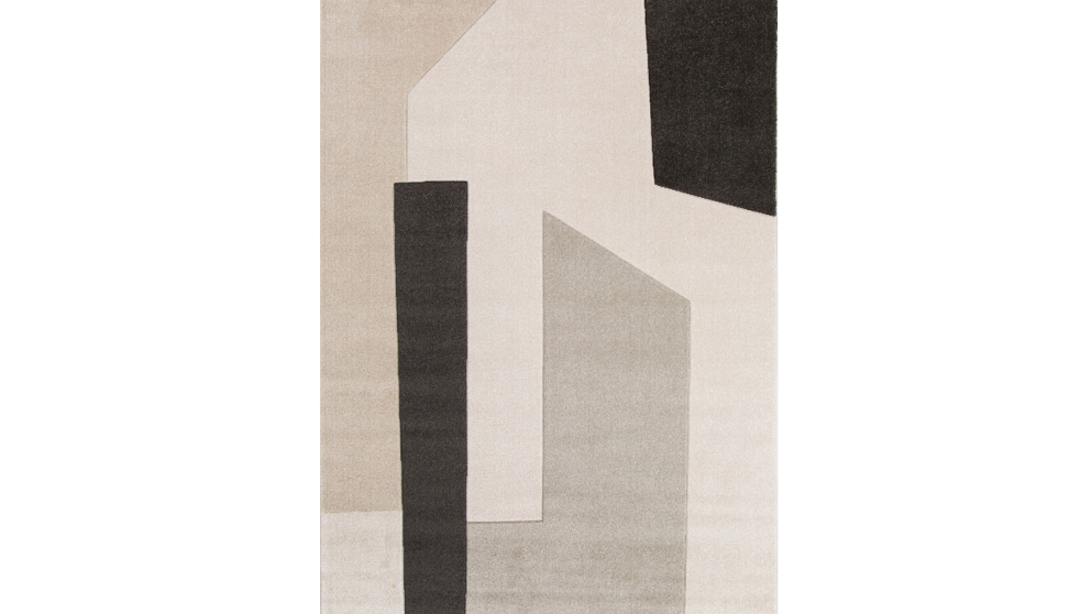 Luna Deco Grey Rug - Large