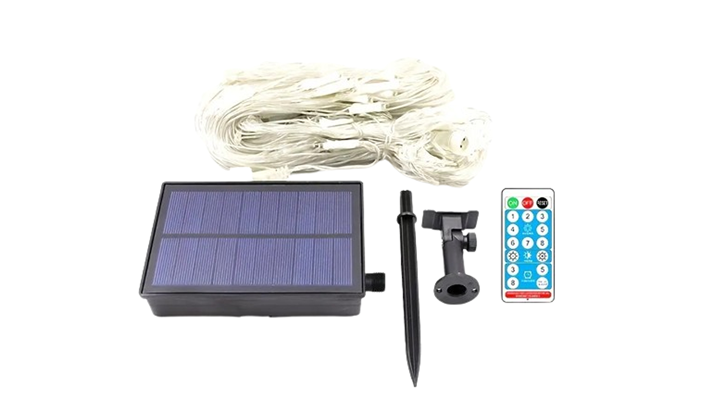 TM 192 Solar LED Light on Transparent Wire