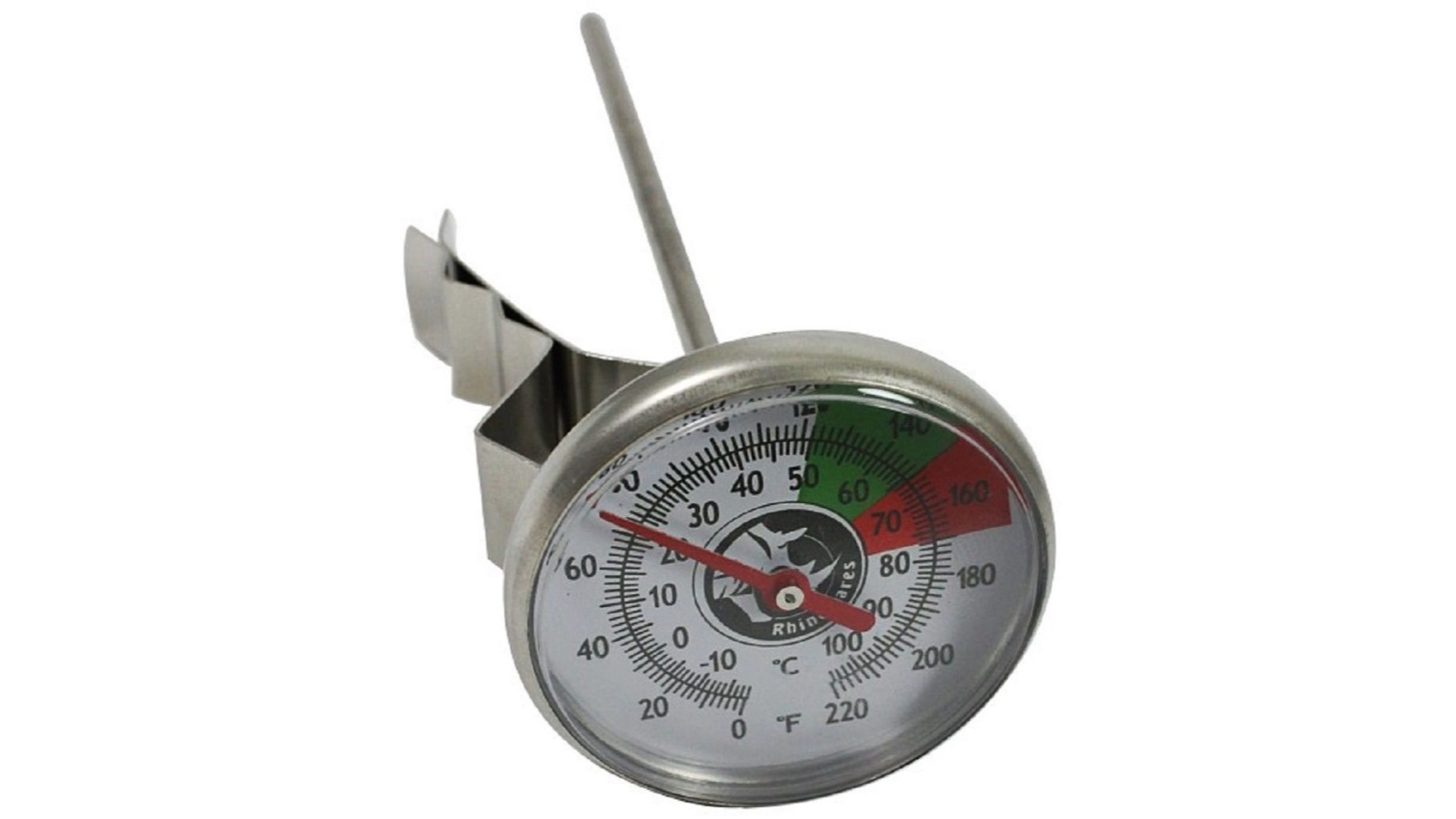 Rhinowares Milk Frothing Thermometer - Long
