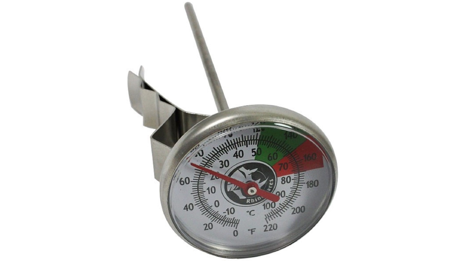 Rhinowares Milk Frothing Thermometer - Short
