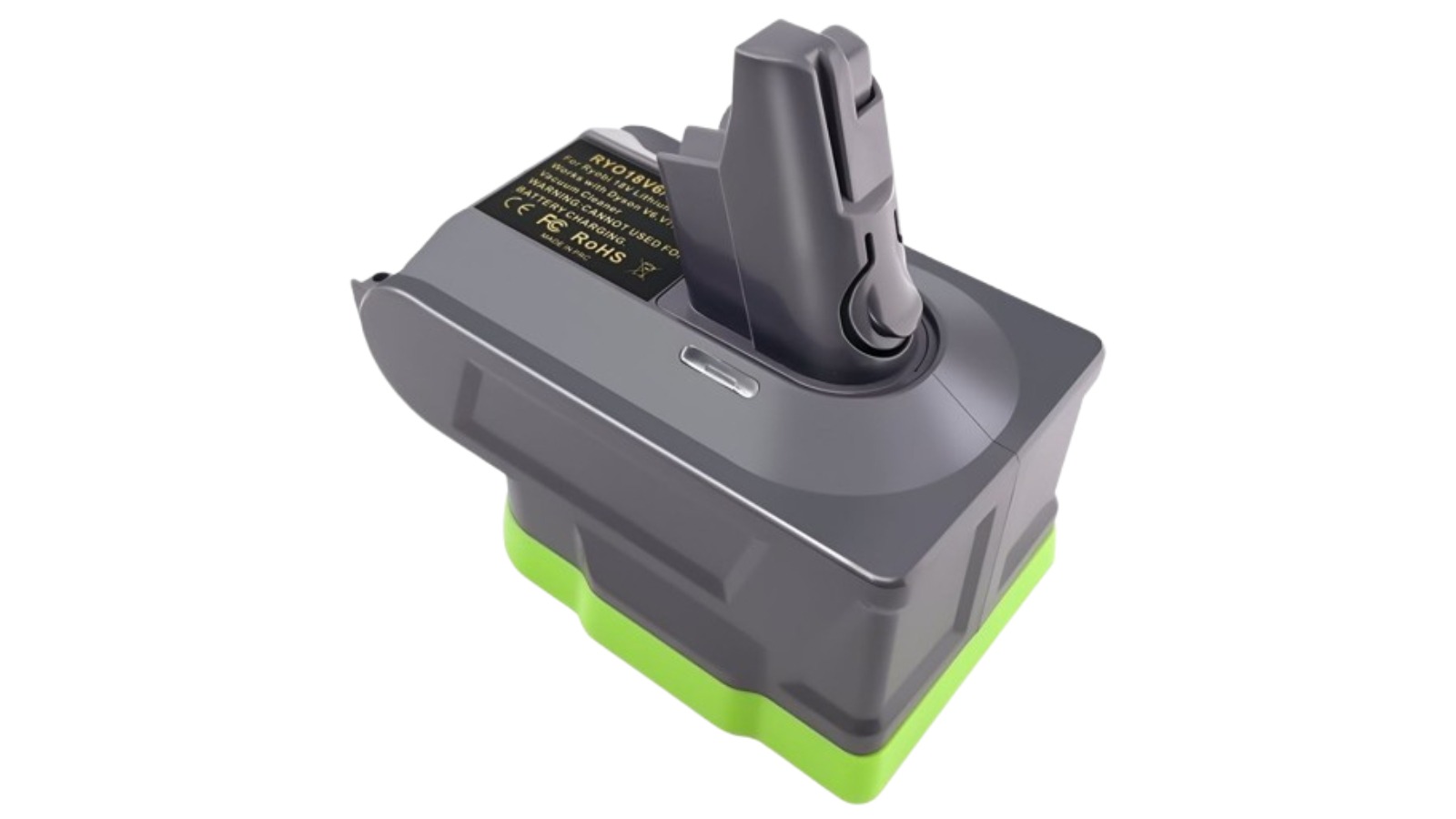Hygieia Ryobi One 18V to Dyson V6 V7 and V8 DC58 DC59 Battery Converter/Adapter