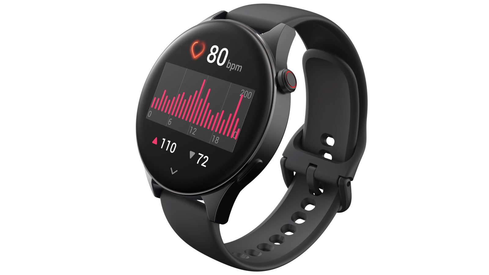 Ryze Wave Smart Watch Black Blue Harvey Norman