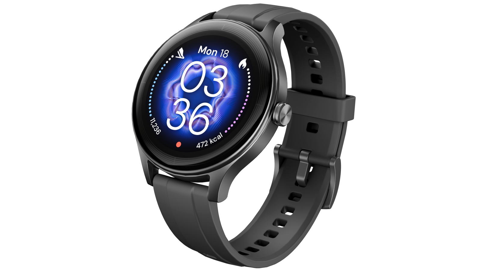 Ryze Flex Gen 2 Smart Watch - Black/Blue