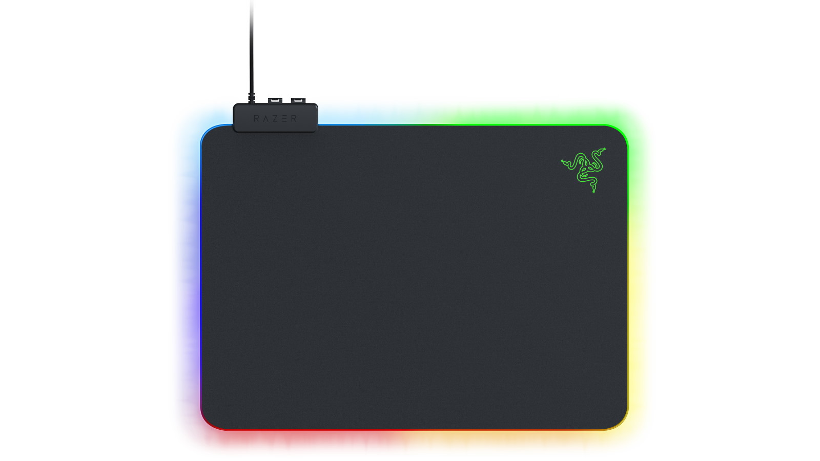 Razer Firefly V2 Hard Surface Gaming Mouse Mat with Chroma | Harvey Norman
