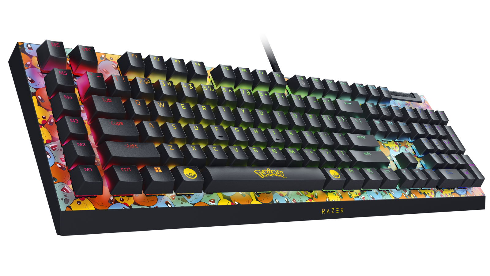 Razer BlackWidow V4 X Pokemon Edition Mechanical Keyboard with Razer ...
